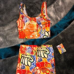 2 Piece Graffiti